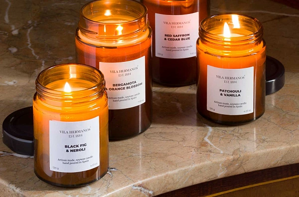 Apothecary свеча fresh basil and rhubarb 150г