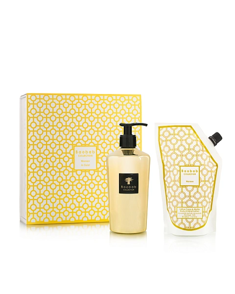 Cosmetics набор моющий гель для рук Women in Gold 350мл и рефилл