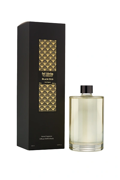 Рефилл для заправки диффузора 500мл Black Oud с палочками