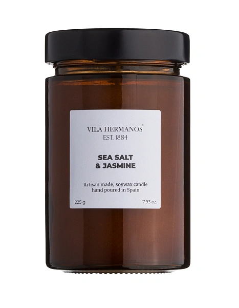 Apothecary свеча sea salt and jasmine 225г