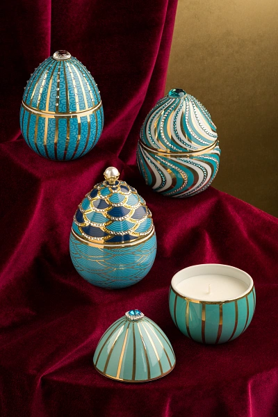 Bois de Russie свеча Light blue scales 200г
