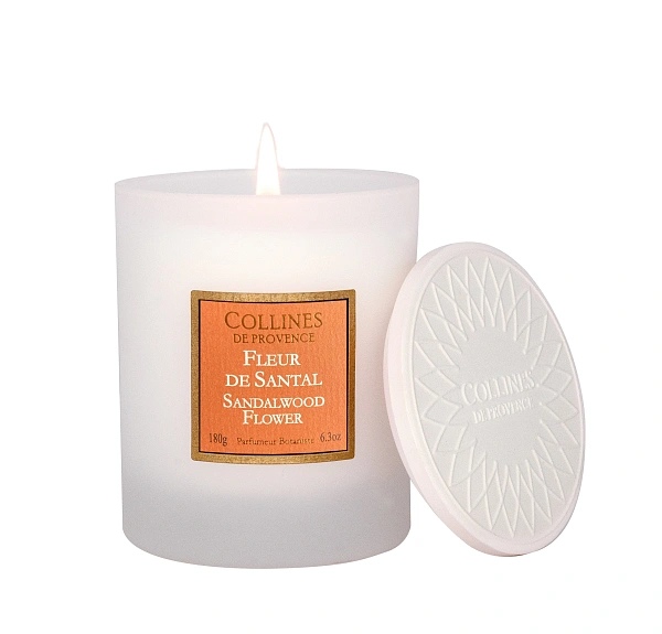 Les naturelles свеча Sandalwood Flower 180г