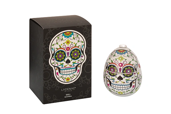 Skull ceramic свеча White skull 220г