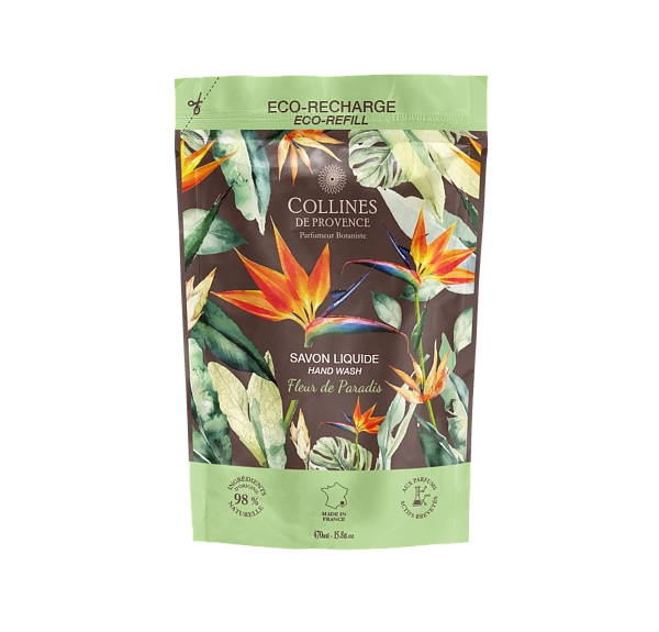 Fraicheur Vegetale рефилл жидкое мыло Paradise Flower 470мл
